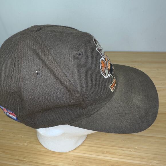 Vintage Apex One NFL Pro Line Cleveland Browns Brownie Elf Hat Snapback Cap 90s - Picture 7 of 11